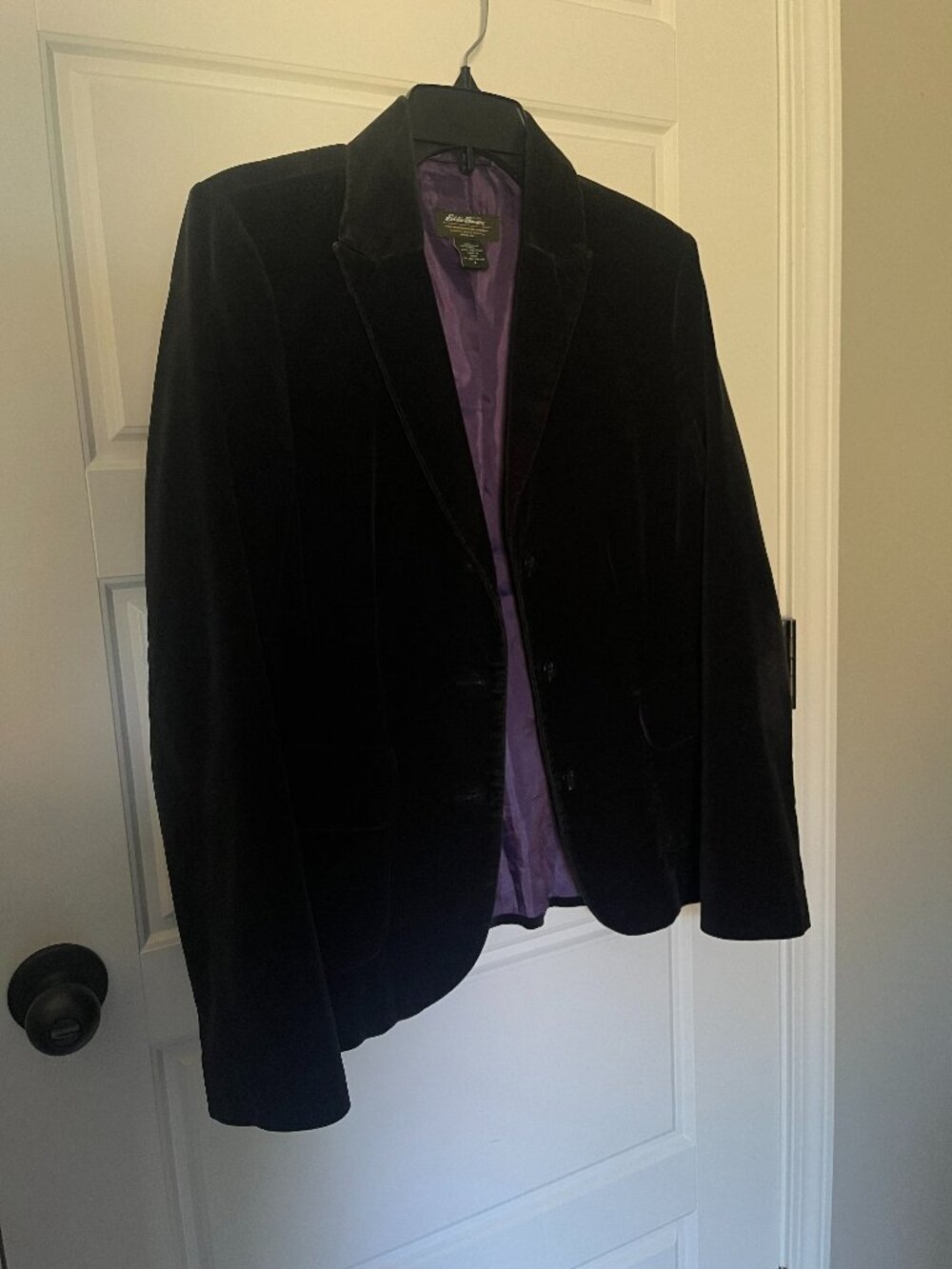 Vintage Eddie Bauer Velvet Velour Blazer Jacket